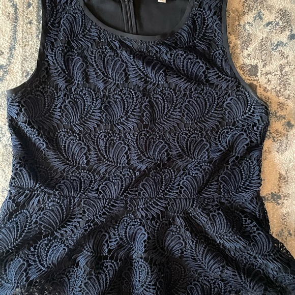 Loft lace peplum top - Picture 1 of 1